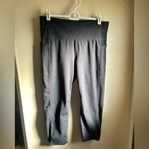 Tangerine Black Leggings with Pockets